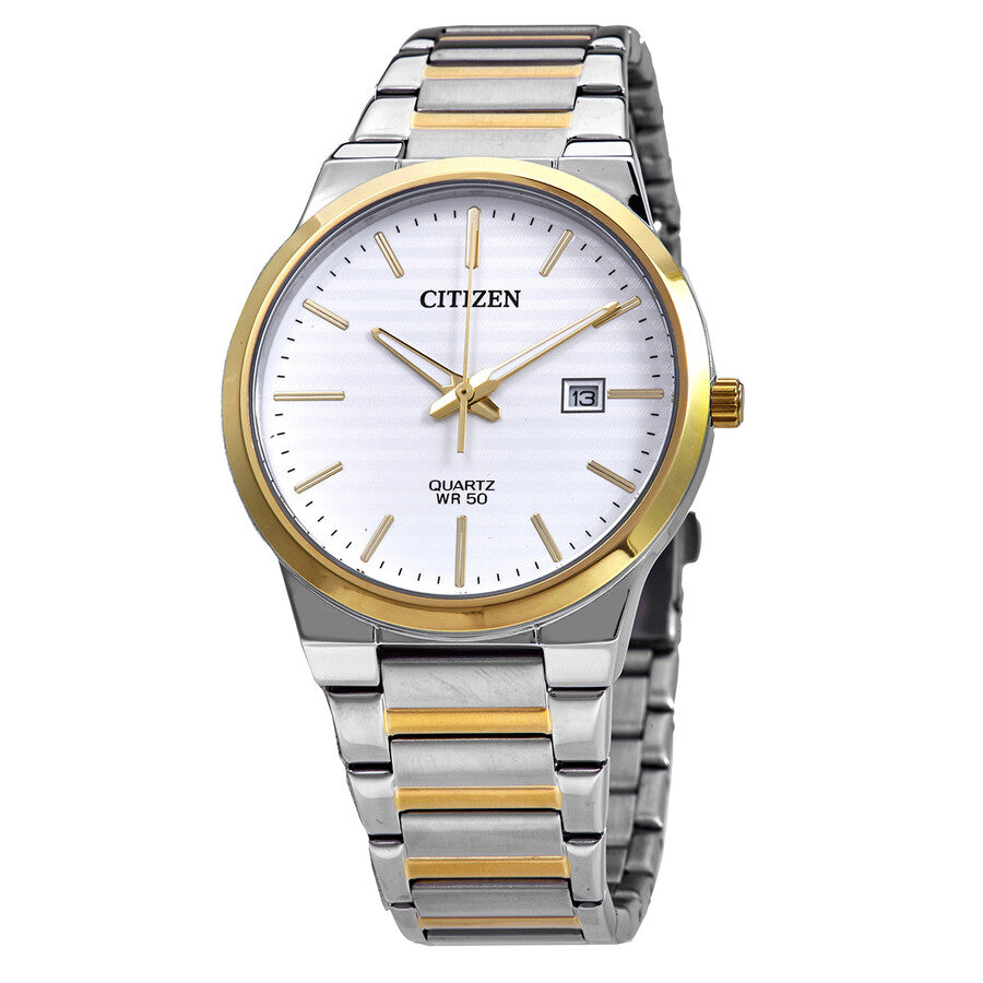 Citizen Quartz Silver Dial Two-tone Men's Watch BI5064-50A
