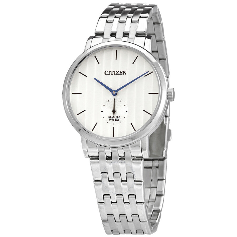 Citizen Quartz White Dial Stainless Steel Men's Watch BE9170-56A - The Watches Men & Co