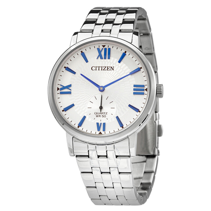 Citizen Quartz White Dial Stainless Steel Men's Watch BE9170-72A - The Watches Men & Co