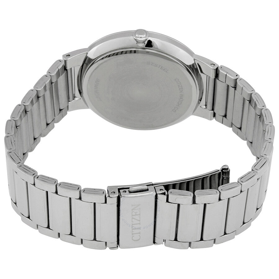 Citizen Quartz White Dial Stainless Steel Men's Watch BI5010-59A