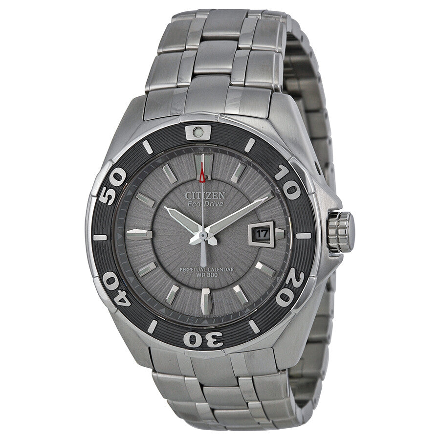 Citizen Signature Eco-Drive Silver Dial Stainless Steel Men's Watch BL1257-56A