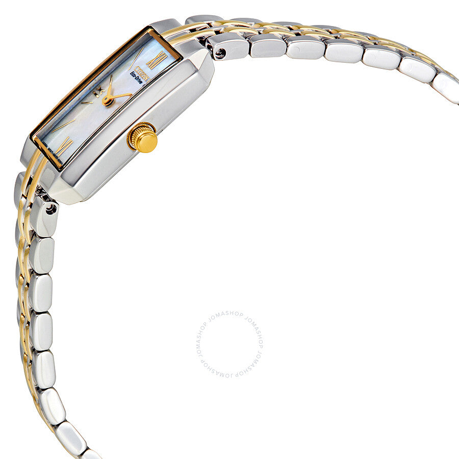Citizen Silhouette Eco-Drive Blue MOP Dial Ladies Watch EG2694-59D