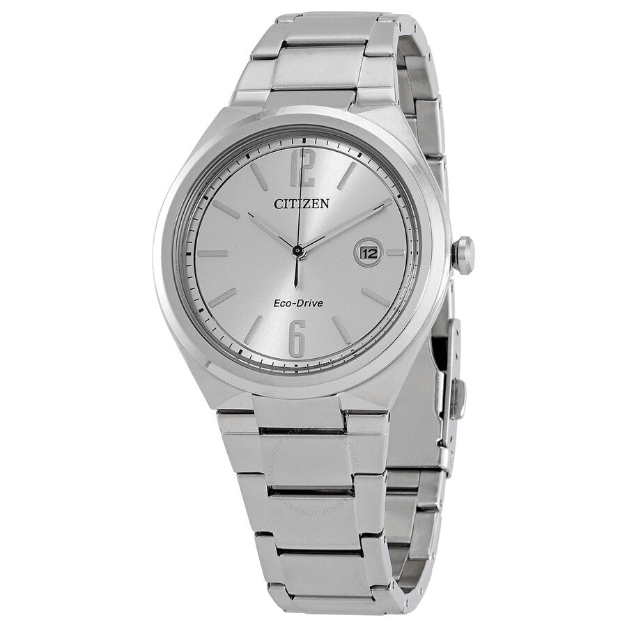 Citizen Silver Dial Stainless Steel Men's Watch AW1370-51A - The Watches Men & Co