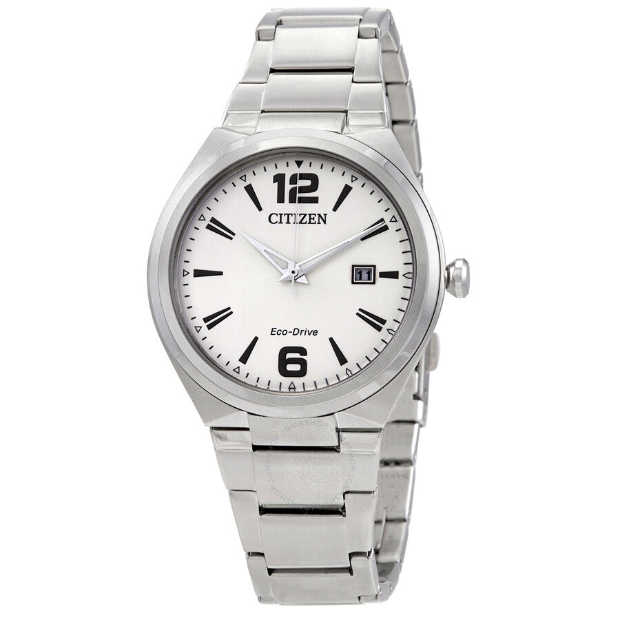 Citizen Silver Dial Stainless Steel Men's Watch AW1370-51B - The Watches Men & Co