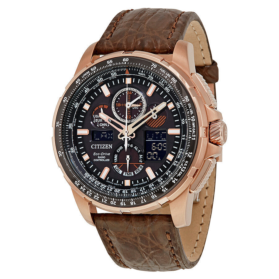 Citizen Skyhawk A-T Chronograph Perpetual Men's Watch JY8056-04E - The Watches Men & Co
