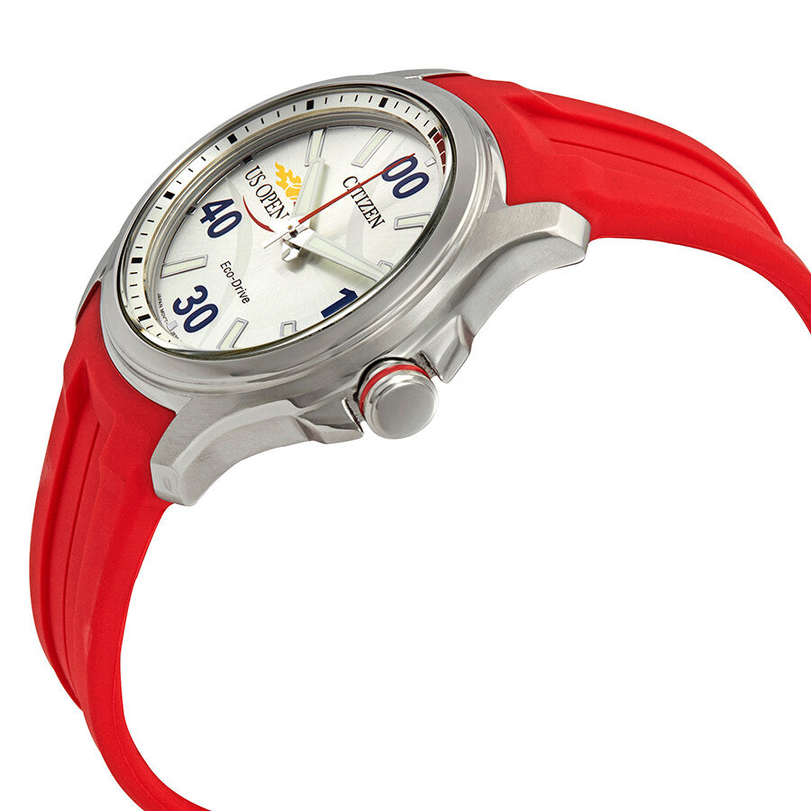 Citizen Sport US Open Reloj para hombre con esfera plateada AW2011-08A