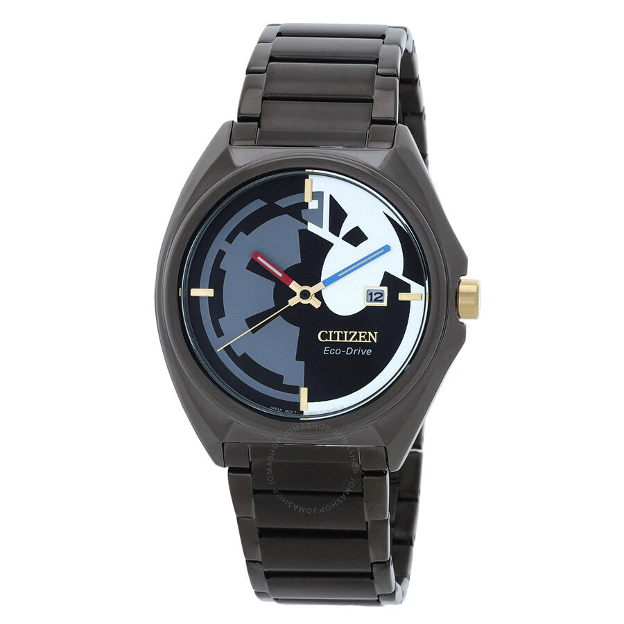 Citizen Star Wars Classic Eco-Drive Black Dial Men's Watch AW1578-51W - The Watches Men & Co