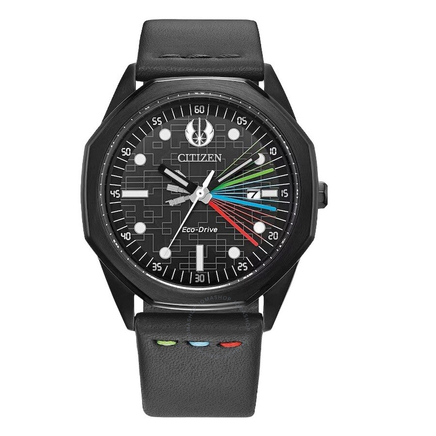 Citizen Star Wars Jedi Master Black Dial Men's Watch BM7498-00W - The Watches Men & Co
