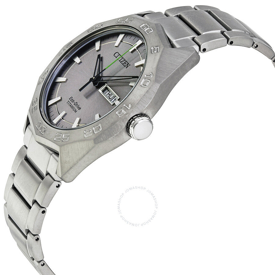 Citizen Super Silver Dial Titanium Men's Watch AW0060-54A