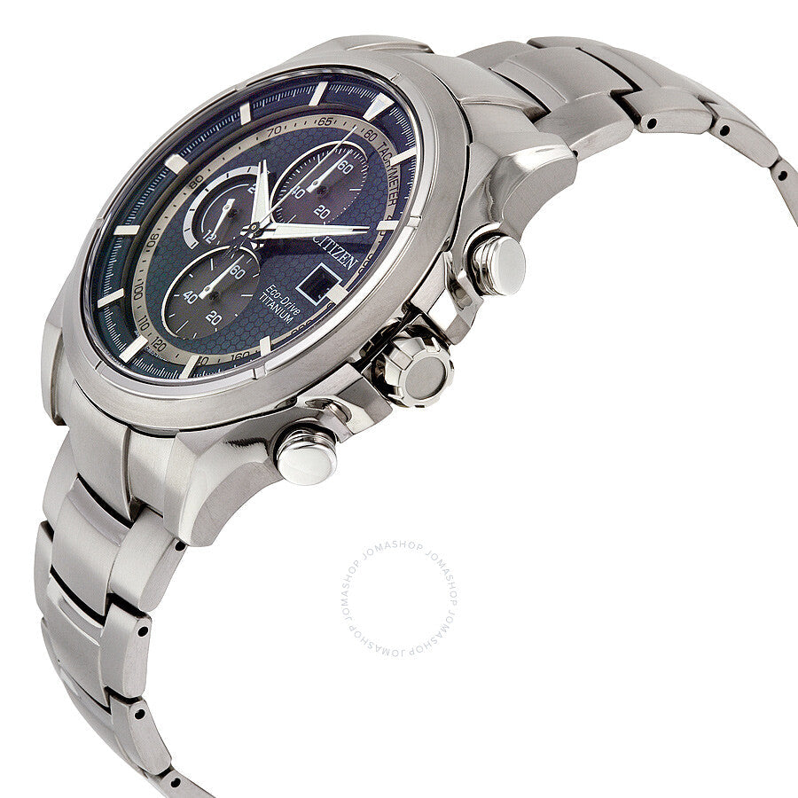 Citizen TI+IP Eco-Drive Blue Dial Men's Watch CA0550-87L
