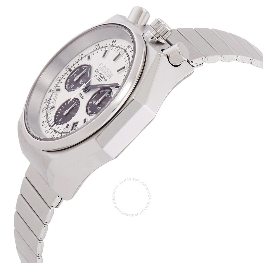 Citizen Tsuno Chronograph Quartz Silver Dial Men's Watch AN3700-62A