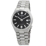 Citizen Tsuyosa Automatic 40mm Black Dial Stainless Steel Men’s Watch – NJ0150-81E