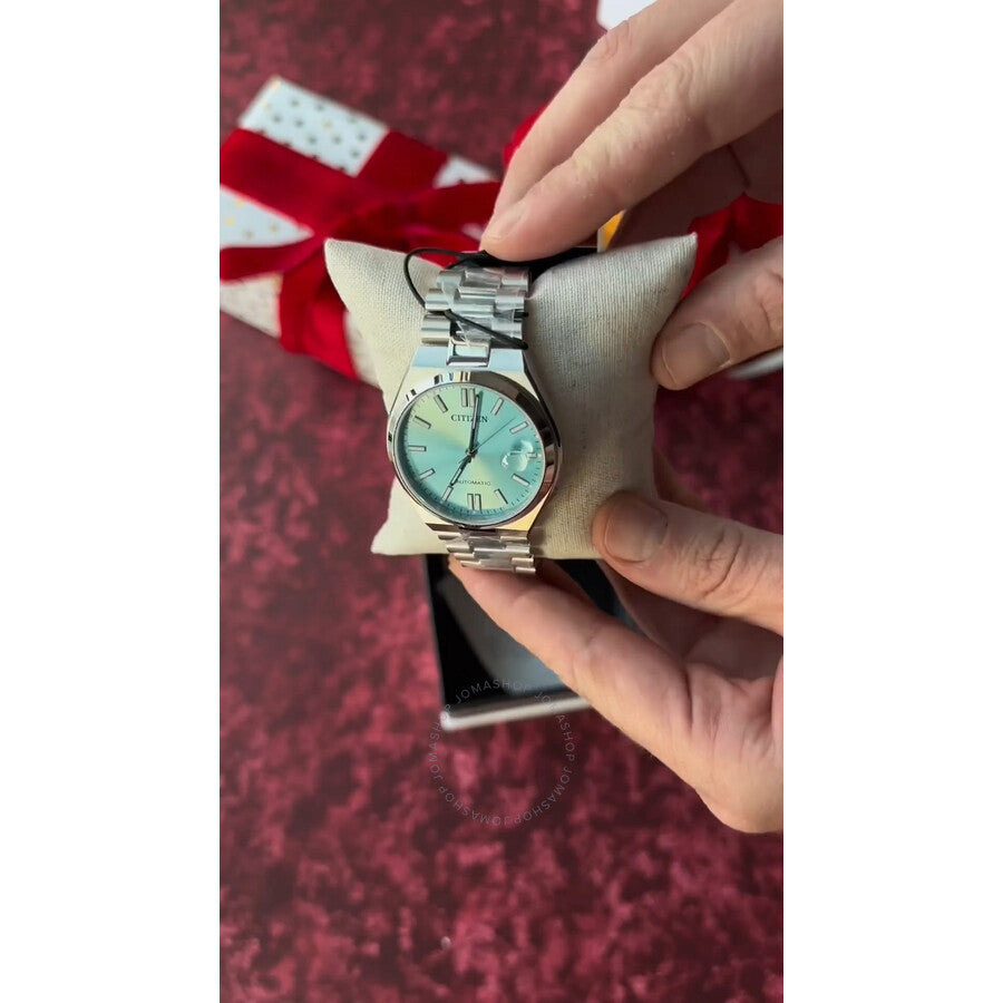 Citizen Tsuyosa Automatic 40mm Ice Blue Dial Stainless Steel Men’s Watch – NJ0151-88M