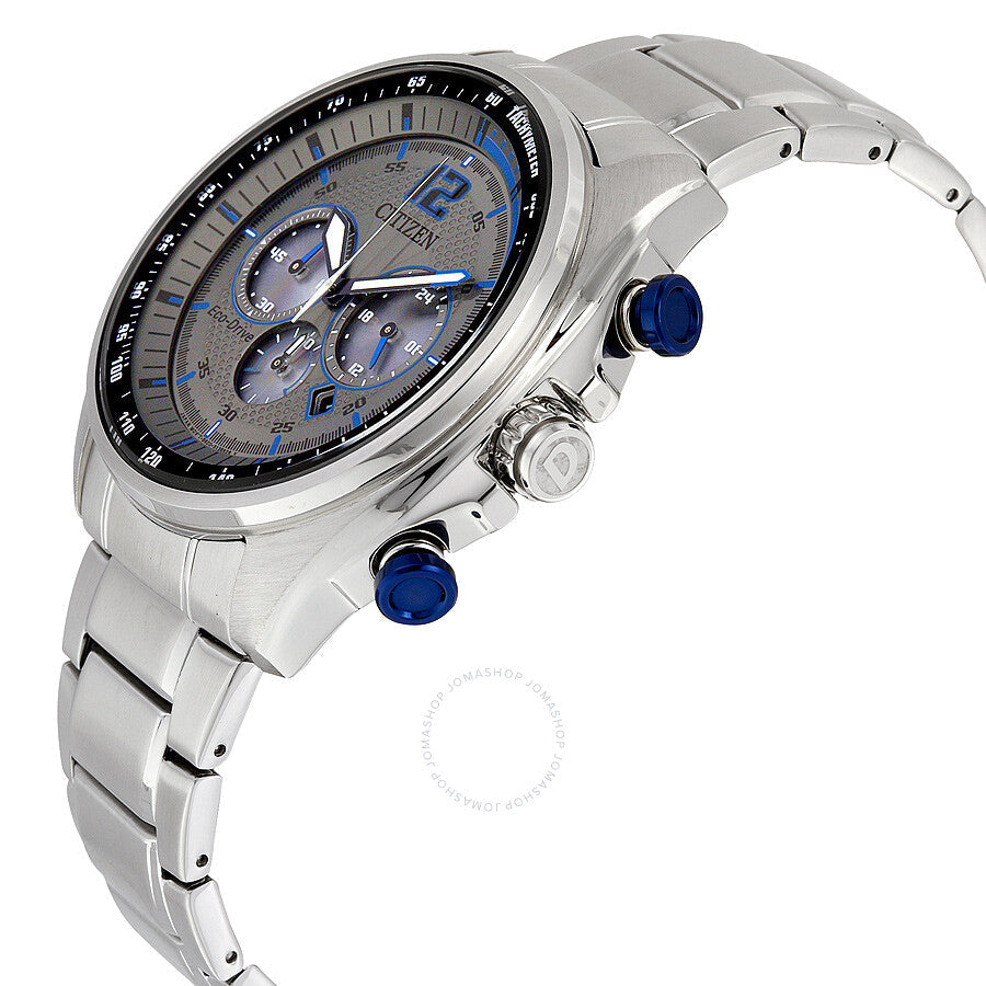 Citizen WDR Eco-Drive Charcoal Dial Men's Watch CA4190-54H