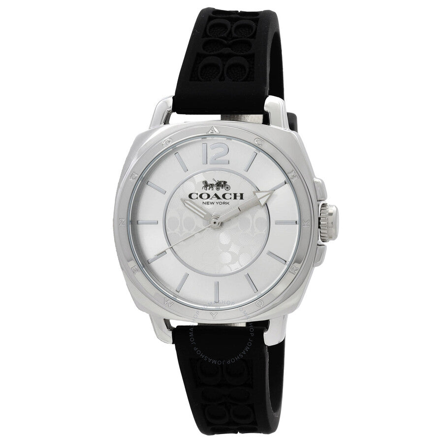 Coach Boyfriend Quartz Silver Dial Ladies Watch 14503877 - The Watches Men & Co