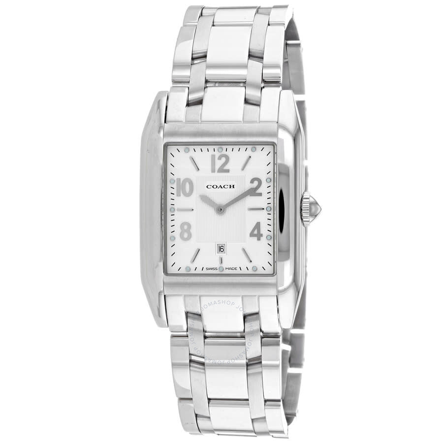 Coach Commerce Root Quartz White Dial Men's Watch 14600490 - The Watches Men & Co