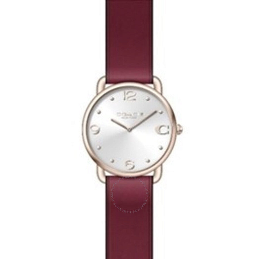 Coach Elliot Quartz Silver Dial Ladies Watch 14504204 - The Watches Men & Co