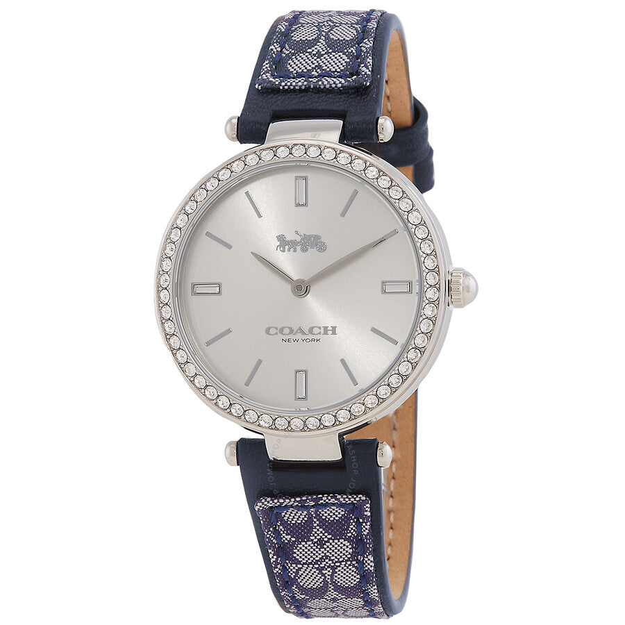 Coach Park Quartz Crystal Silver Dial Ladies Watch 14504094 - The Watches Men & Co
