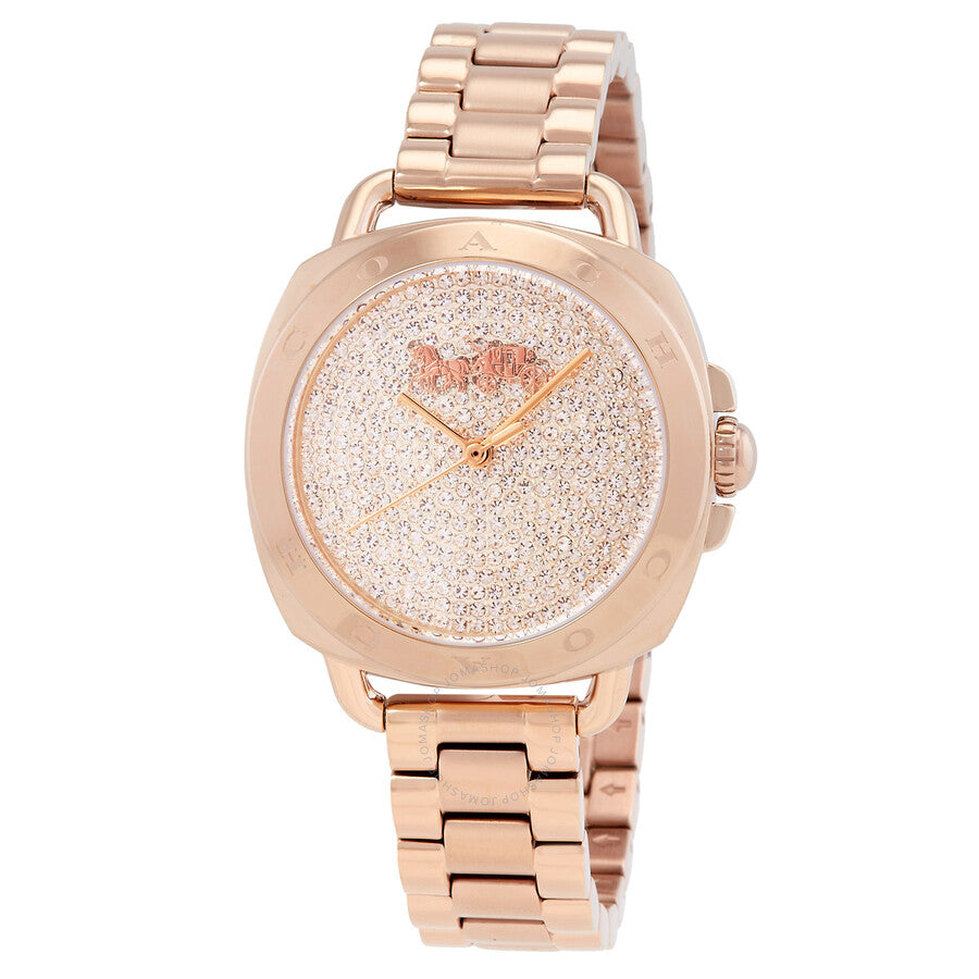 Coach Tatum Quartz Rose Gold Dial Ladies Watch 14504168 - The Watches Men & Co