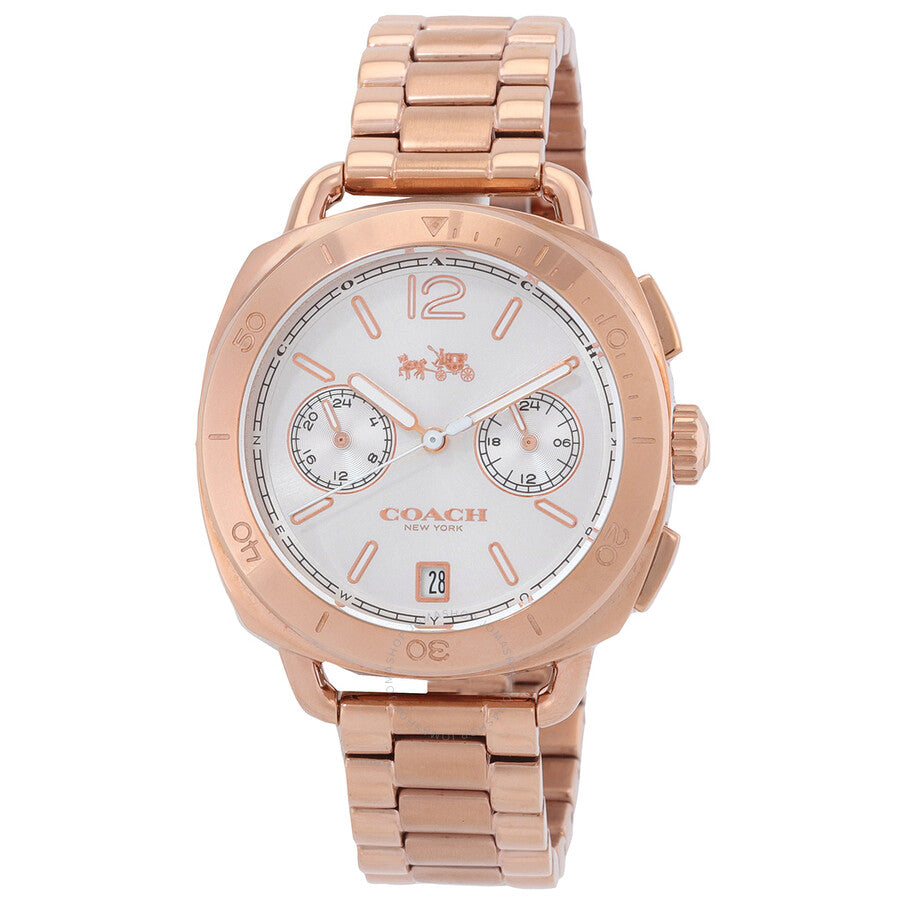 Coach Tatum Quartz Silver Dial Ladies Watch 14502604 - The Watches Men & Co