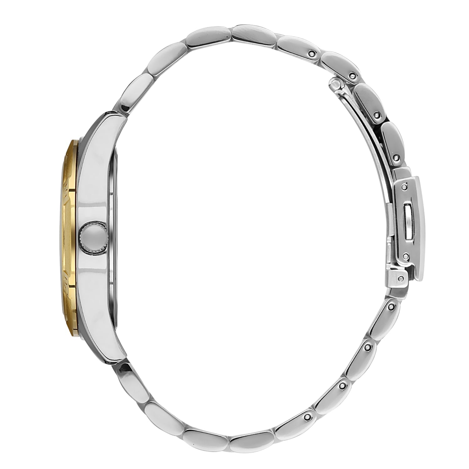 Daniel Klein Exclusive Multifunction White Dial Two-Tone Watch - DK.1.13568-5