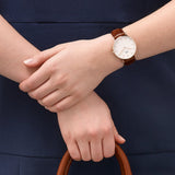 ساعة دانيال ويلينغتون سانت ماوز النسائية الذهبية مقاس 36 مم DW00100187