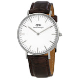 Daniel Wellington York 36mm Women's Silver Watch DW00100055
