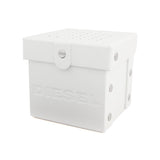 ساعة ديزل كرونوغراف للرجال، مينا أسود، سوار جلدي أسود، موديل DZ4291