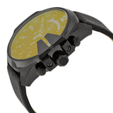 ساعة ديزل ميجا تشيف كرونوغراف للرجال، مينا أسود، موديل DZ4323