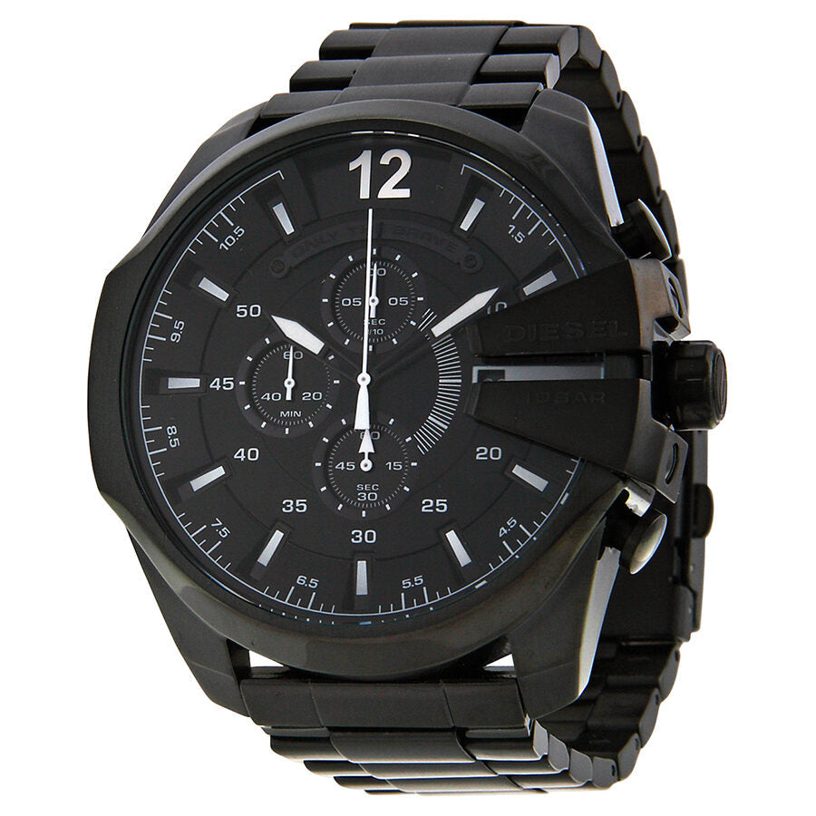 Diesel Mega Chief Chronograph All Black Men's Watch DZ4283