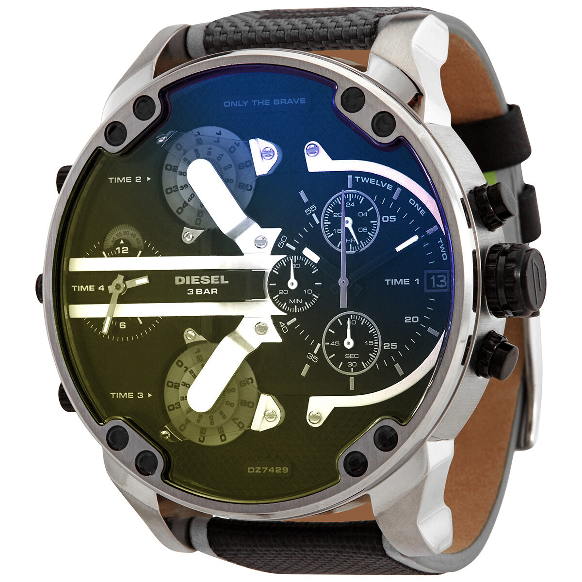 Diesel Mr Daddy 2.0 Fabric Strap Chronograph Men's Watch DZ7429
