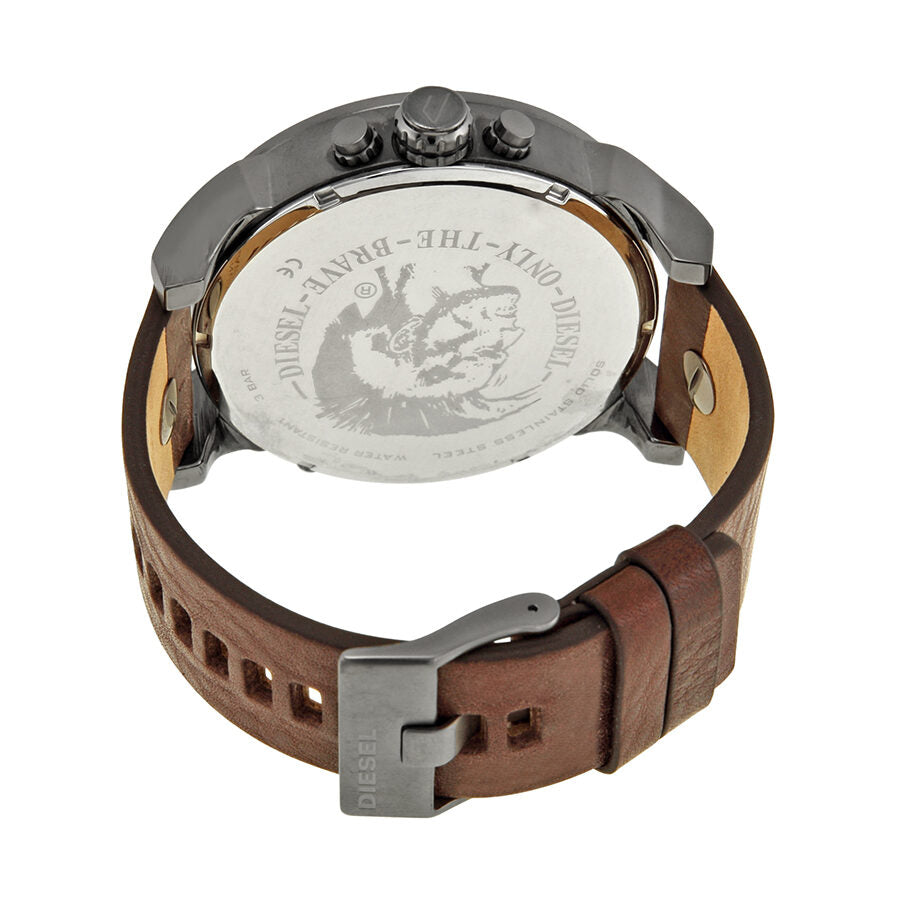 Diesel Mr Daddy Dual Time Chronograph Navy Blue Dial Men's Watch DZ7314