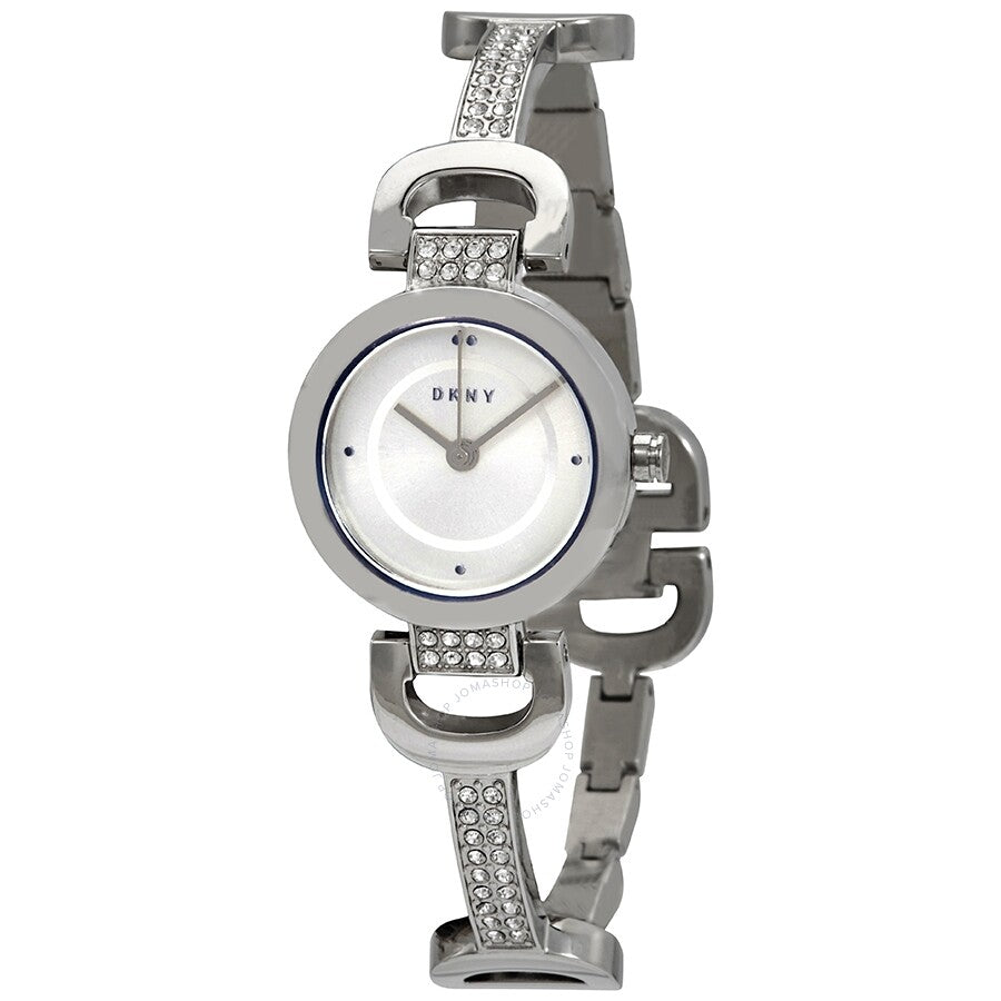 DKNY City Link Quartz Silver Dial Ladies Watch NY2751