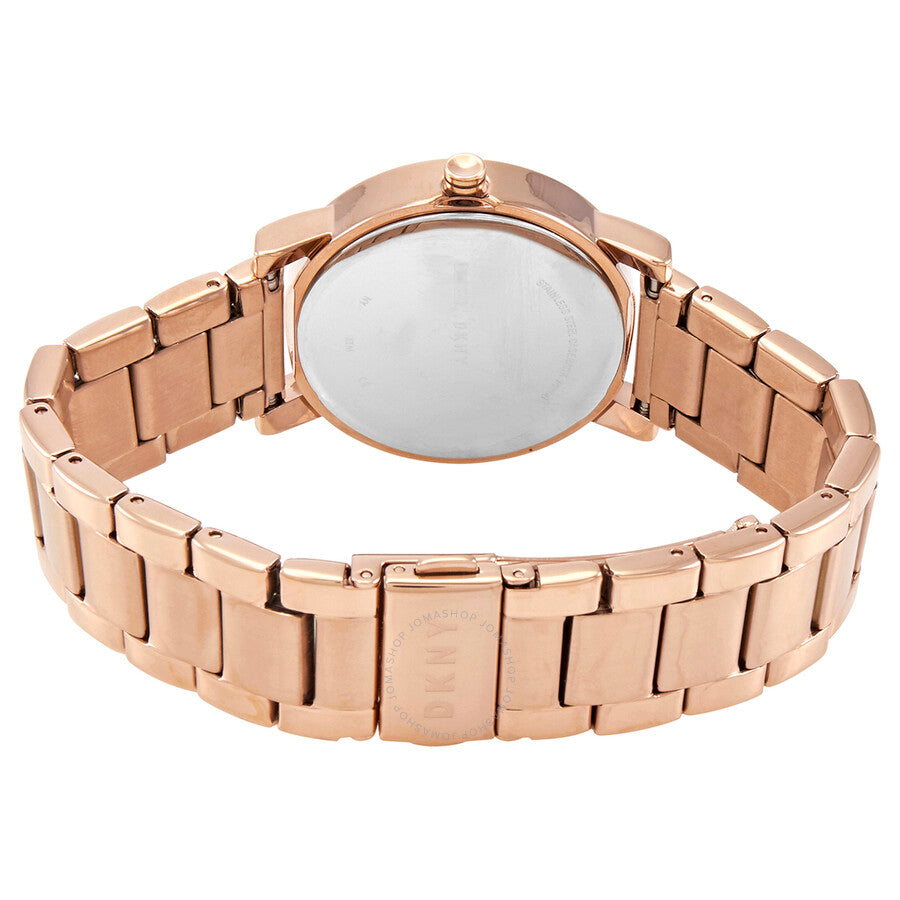 DKNY Soho Quartz Rose Dial Ladies Watch NY2854
