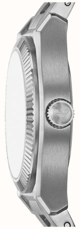 ساعة إمبوريو أرماني النسائية التناظرية ذات المينا الوردية AR11658