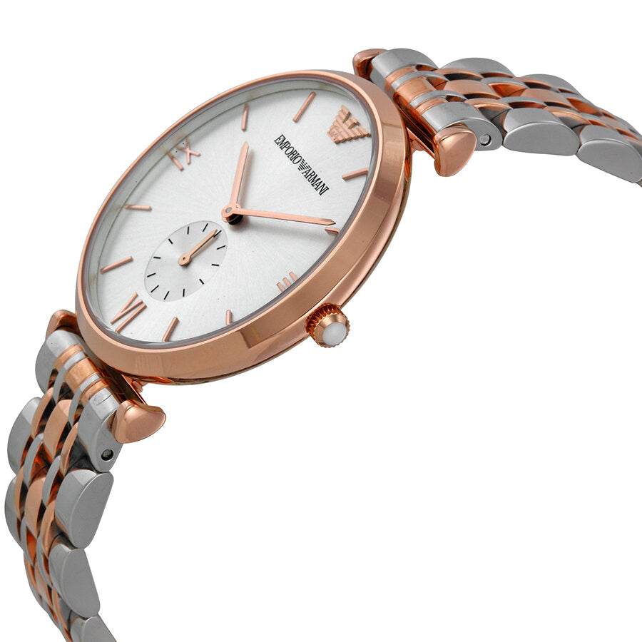 Emporio Armani Classic Retro Two-tone Men's Watch - AR1677
