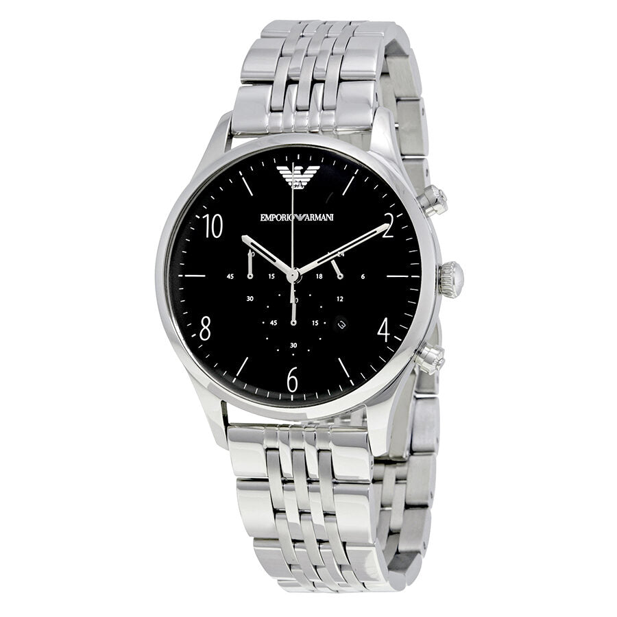 Reloj Emporio Armani Beta Cronógrafo Esfera Negra Hombre AR1863