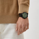 ساعة إمبوريو أرماني سوداء للرجال - AR11470