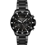 Emporio Armani World Explorer Chronograph All Black Watch - AR70010