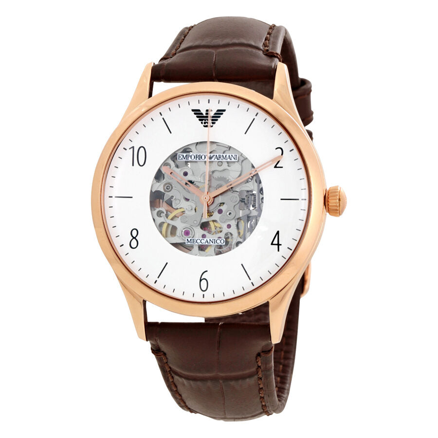 Emporio Armani Dress Reloj de hombre con esfera blanca AR1920
