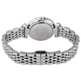 ساعة إمبوريو أرماني جياني تي بار كوارتز كريستال أبيض مينا من عرق اللؤلؤ للسيدات AR11204