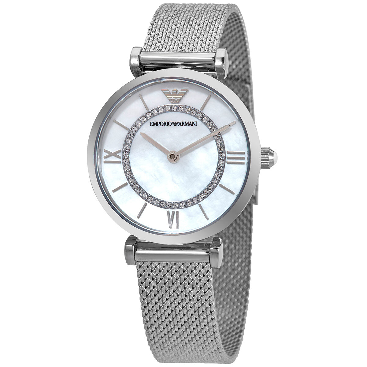 Reloj Emporio Armani de cuarzo con esfera de nácar para mujer AR11319