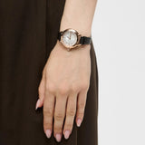 ساعة إمبوريو أرماني النسائية من الذهب الوردي - AR11631