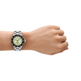 ساعة إمبوريو أرماني سي إكسبلورر أوتوماتيكية من الفولاذ المقاوم للصدأ AR60083