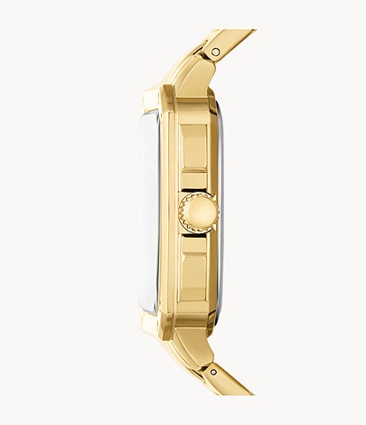 Fossil Multifunction Gold Stainless Steel Men's Watch - BQ2656