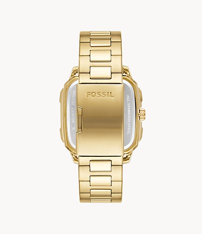 Fossil Multifunction Gold Stainless Steel Men's Watch - BQ2656