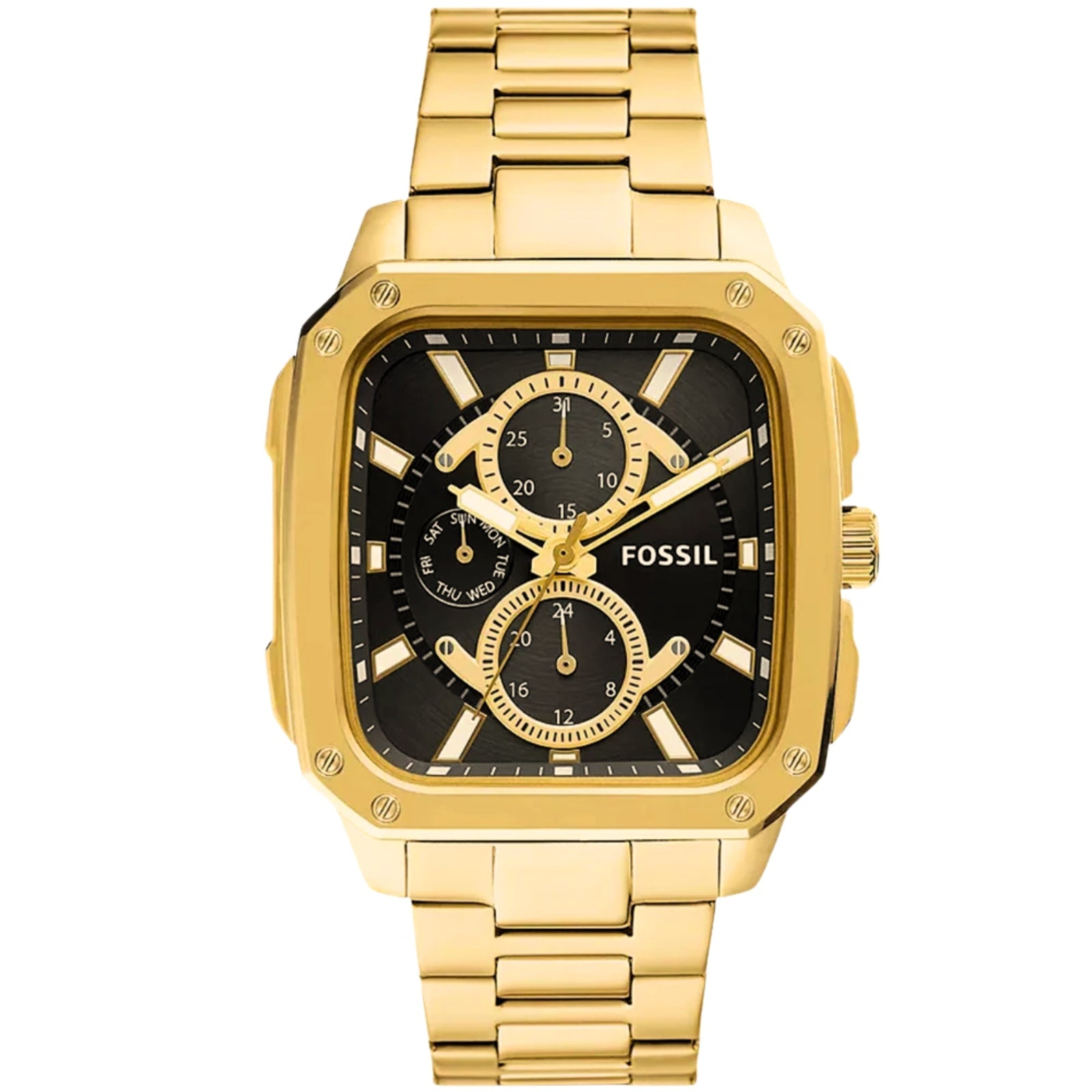 Fossil Multifunction Gold Stainless Steel Men's Watch - BQ2656