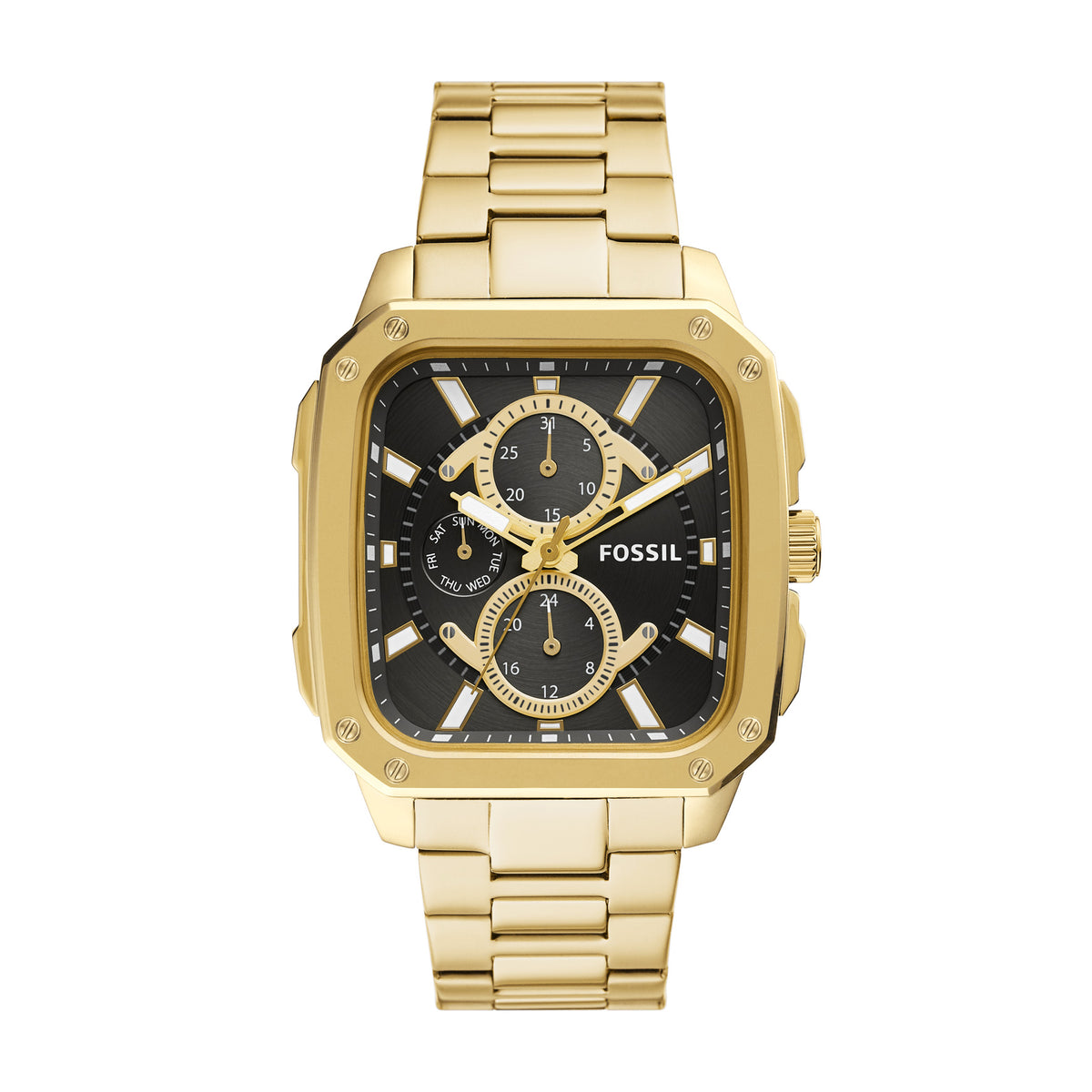Fossil Multifunction Gold-Tone Stainless Steel Men's Watch