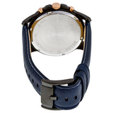 Fossil Grant Chronograph Reloj para hombre con esfera negra y azul FS5061