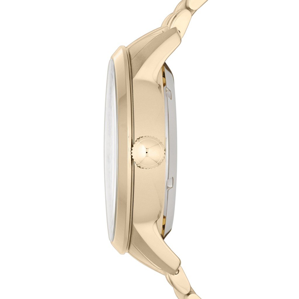 Fossil Reloj multifunción para hombre en tono dorado expuesto ME1137